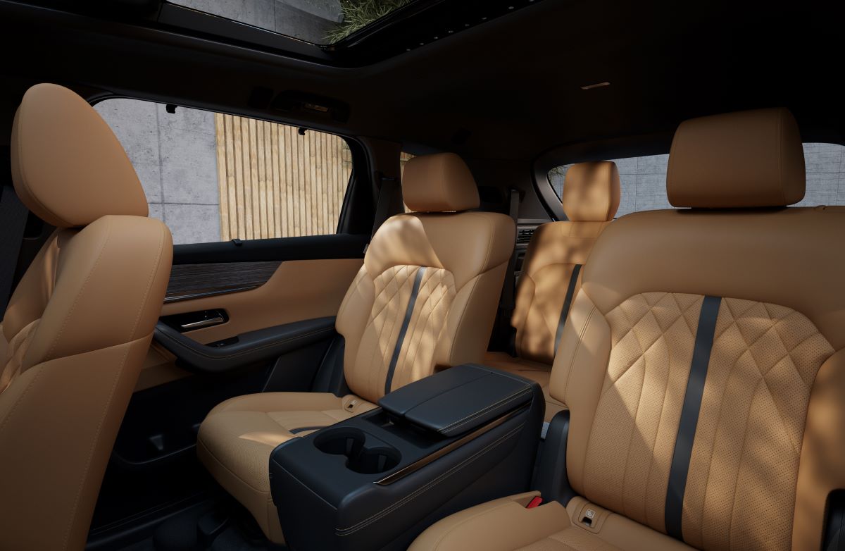 CX 80 Tan Interior Side View 1200